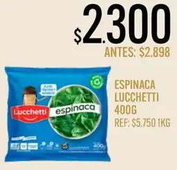 Supermercados Todo Lucchetti espinaca oferta