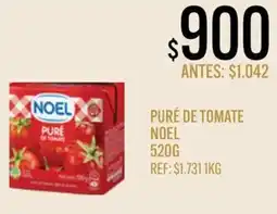 Supermercados Todo Noel puré de tomate oferta