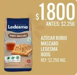 Supermercados Todo Ledesma azúcar rubio mascabo oferta