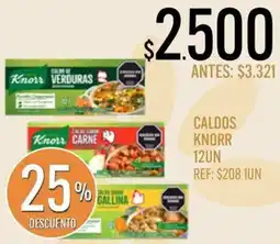 Supermercados Todo Knorr caldos oferta
