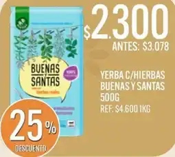 Supermercados Todo Buenas y santas yerba c/hierbas oferta