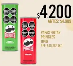 Supermercados Todo Pringles papas fritas oferta