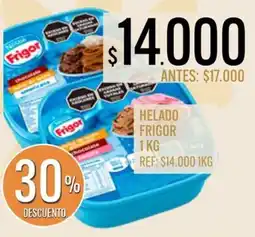 Supermercados Todo Frigor helado oferta