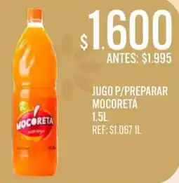 Supermercados Todo Mocoretá jugo p/preparar oferta