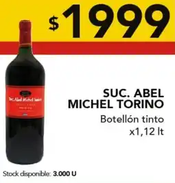 Nini Mayorista Suc. abel michel torino botellón tinto oferta