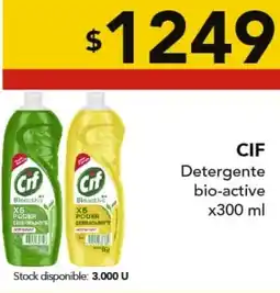 Nini Mayorista Cif detergente bio-active oferta