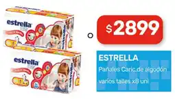 Nini Mayorista Estrella pañales caric.de algodón oferta