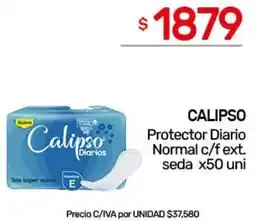 Nini Mayorista Calipso protector diario normal c/f ext. seda oferta
