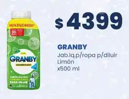 Nini Mayorista Granby jab.lq.p/ropa p/diluir limón oferta