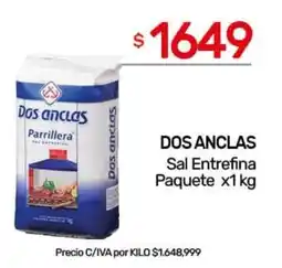 Nini Mayorista Dos anclas sal entrefina paquete oferta