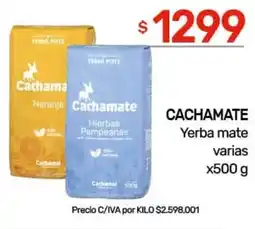 Nini Mayorista Cachamate yerba mate varias oferta