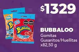 Nini Mayorista Bubbalo0 gomitas gusanitos/huellitas oferta