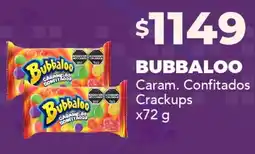 Nini Mayorista Bubbaloo caram. confitados crackups oferta