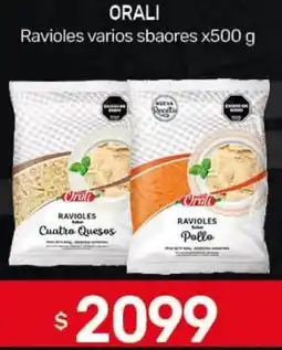 Nini Mayorista Orali ravioles varios sbaores oferta