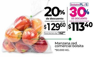 La Anonima Manzana red comercial bolsita oferta
