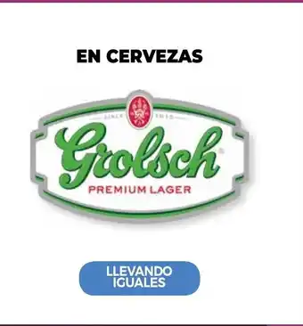 La Anonima Grolsch Premium Lager En Cervezas oferta