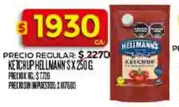 Supermercados DIA Hellmann's ketchup oferta