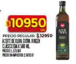 Supermercados DIA Dia extra virgen aceite de oliva clásico oferta