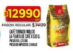 Supermercados DIA La planta de café torrado molido oferta