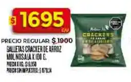 Supermercados DIA Ala molinos galletas cracker de arroz oferta