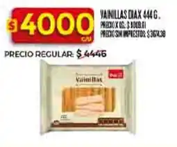 Supermercados DIA Dia vanillas oferta