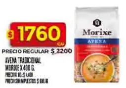 Supermercados DIA Morixe avena tradicional oferta