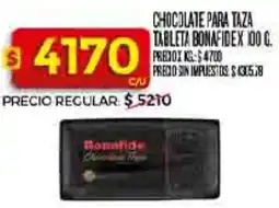 Supermercados DIA Bonafide chocolate para taza tableta oferta