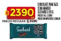 Supermercados DIA Suchard chocolate para taza semi amargo oferta