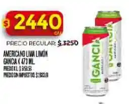 Supermercados DIA Gancia americano lima limón oferta