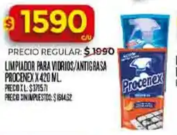 Supermercados DIA Procenex limpiador para vidrios/antigrasa oferta