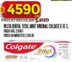 Supermercados DIA Colgate pasta dental total mint original oferta