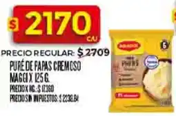 Supermercados DIA Maggi puré de papas cremoso oferta