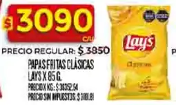 Supermercados DIA Lay's papas fritas clásicas oferta