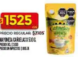 Supermercados DIA Cañuelas mayonesa oferta