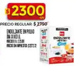 Supermercados DIA Dia endulzante en polvo oferta