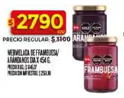 Supermercados DIA Dia mermelada deffambuesa/ arandanos oferta