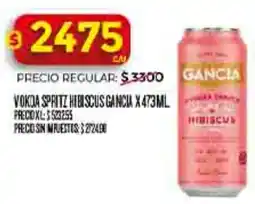 Supermercados DIA Gancia vokoa spritz hibiscus oferta