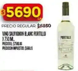 Supermercados DIA Fortillo vino sauvignon blanc oferta