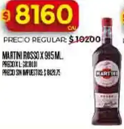 Supermercados DIA Martini rosso oferta