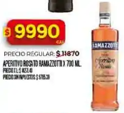 Supermercados DIA Ramazzotti aperitivo rosato oferta