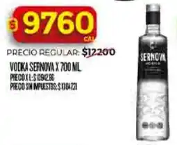 Supermercados DIA Sernova vodka oferta