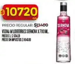 Supermercados DIA Sernova vodka wildberries oferta