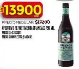 Supermercados DIA Menta branca aperitno fernet oferta