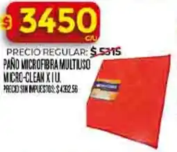 Supermercados DIA Paño microfibra multiuso micro-clean oferta