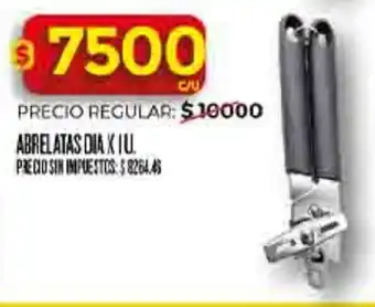 Supermercados DIA Dia abrelatas oferta