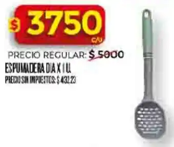 Supermercados DIA Dia espumadera oferta