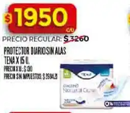 Supermercados DIA Tena protector diariosin alas oferta