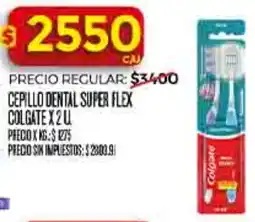 Supermercados DIA Colgate cepillo dental super flex oferta