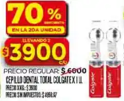 Supermercados DIA Colgate cepillo dental total oferta