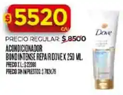 Supermercados DIA Dove acondicionador bond intense repair oferta